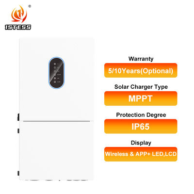 48V 5kw 6kw 7.6kw 10kw 11.4kw Hybrid Inverter On/Off Grid Solar Inverter Split Phase Pure Sine Wave Solar Inverter with MPPT