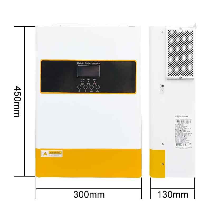 6.2kw 48V Hybrid Solar Inverter Pure Sine Wave Off Grid Single Phase ...