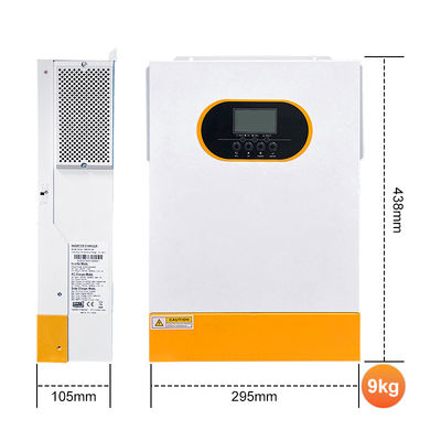 Single Phase Hybrid Inverter Pure Sine Wave Off Grid Solar Inverter 24V 3.5kw 48V 5.5KW 6.2kw Solar Hybrid Inverter with MPPT