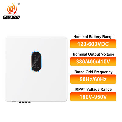 5kW High Voltage Solar Inverter Three Phase 120-600V Battery IP65 Pure Sine Wave MPPT Farm ESS