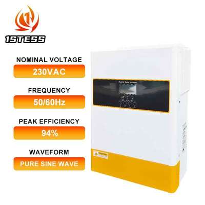 48V 6.2KW Hybrid Solar Inverter Pure Sine Wave MPPT