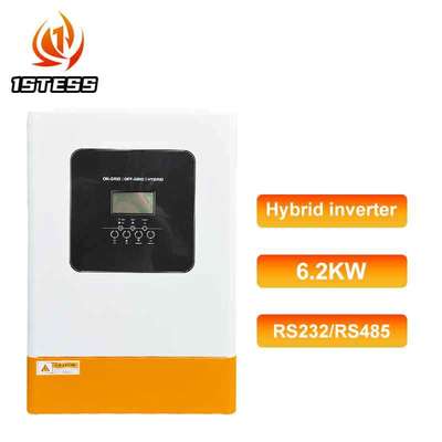 Hybrid Solar Inverter 5.5kW 48V Single Phase Pure Sine Wave Off Grid 5.5KVA 5500W Solar Inverter Parallel 12 Units