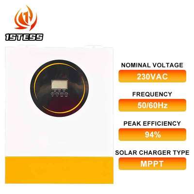 48V 8.5kw Off Grid Hybrid Solar Inverter Single Phase Pure Sine Wave MPPT Solar Inverter with RS485 Communication