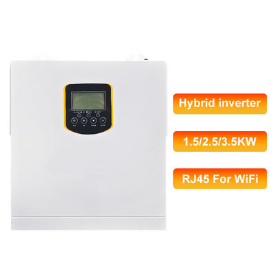 1.5kw 2.5kw 3.5kw 1.5KVA 2.5KVA 3.5KVA 12V 24V Hybrid Solar Inverter Single Phase Pure Sine Wave Off Grid with MPPT Battery Wake-up Function for Home Use